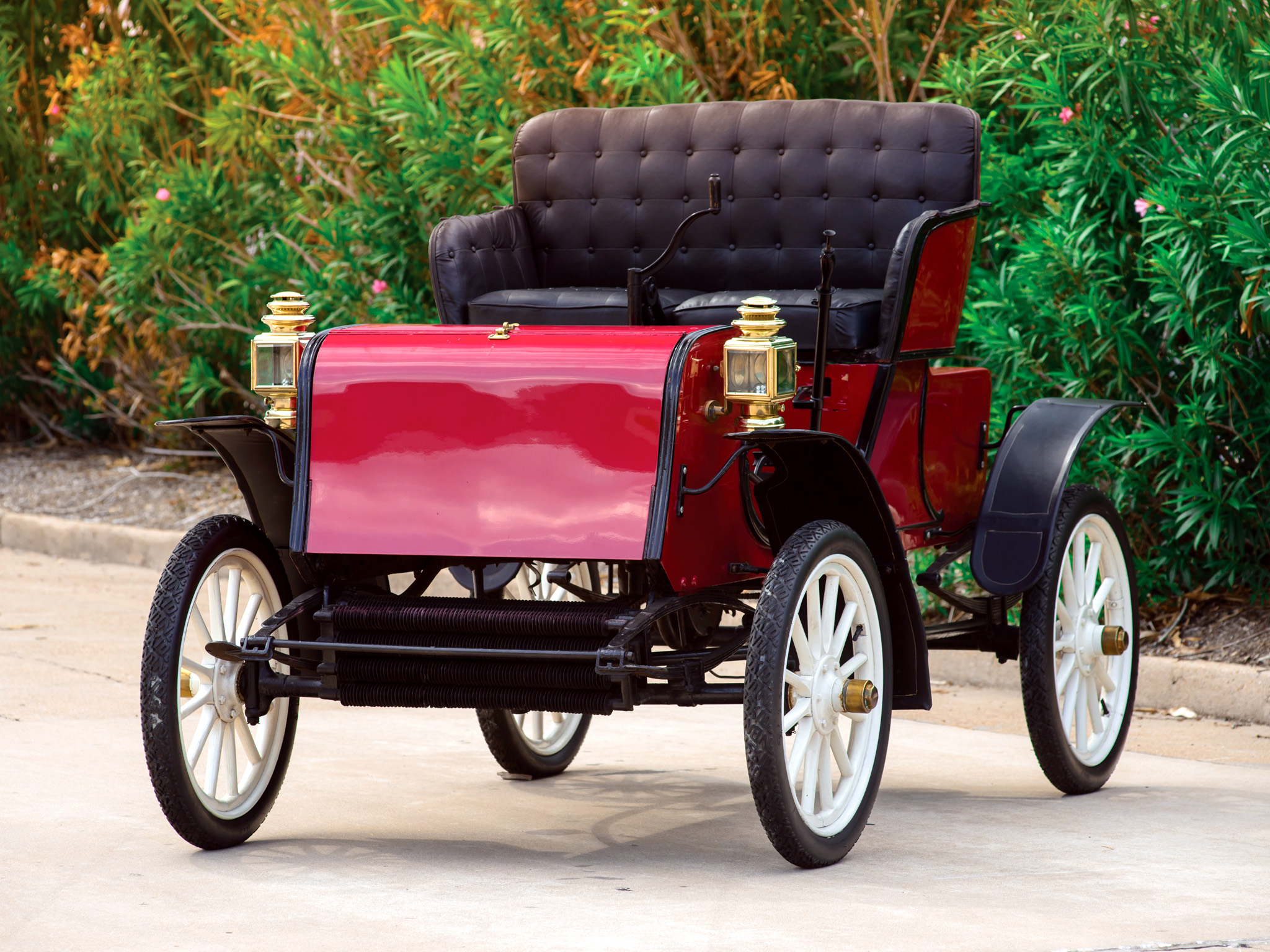 1904, Stevens duryea, Model l, Runabout, Retro Wallpaper