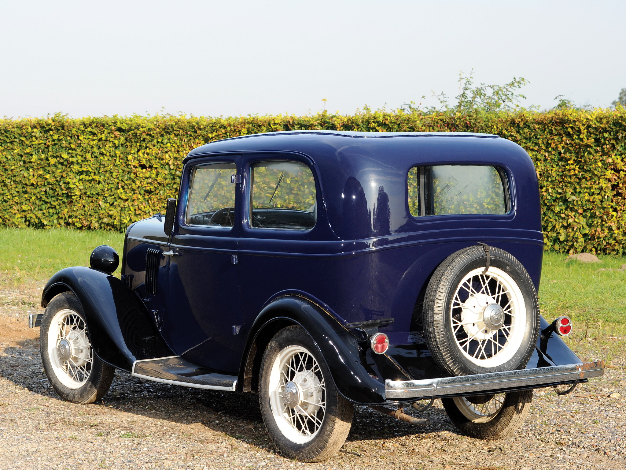 1933, Ford, Model y, Tudor, Saloon, Retro Wallpapers HD / Desktop and ...