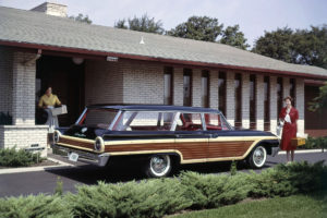 1961, Ford, Galaxie, Country, Squire, Stationwagon, Classic