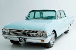 1961, Ford, Galaxie, Sedan, Classic