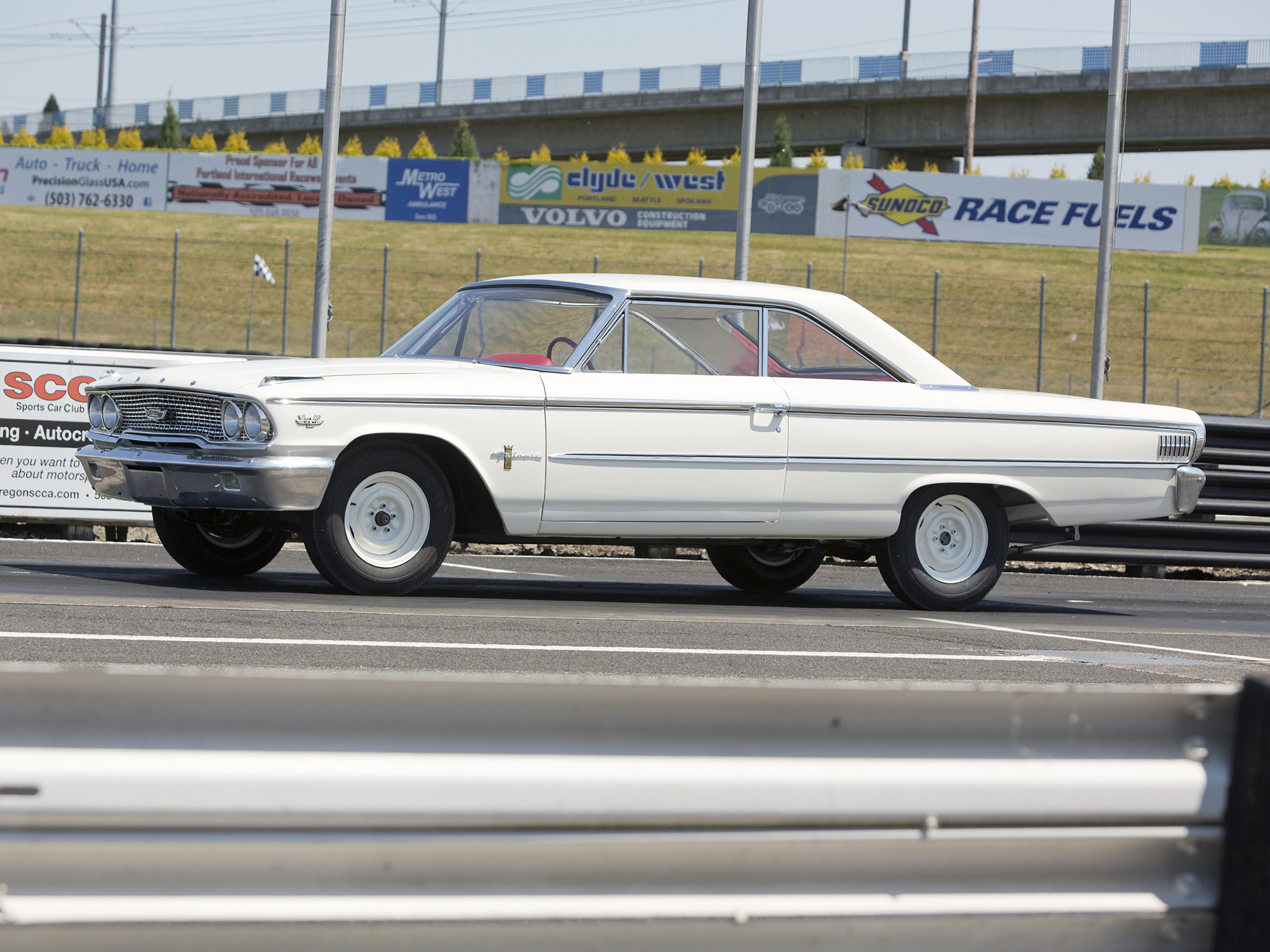 1963, Ford, Galaxie, 500, Factory, Lightweight, Drag, Racing, Race, Muscle, Classic, Jr Wallpaper