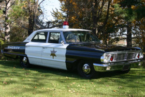 1964, Ford, Galaxie, 500, 4 door, Sedan, Police, Classic