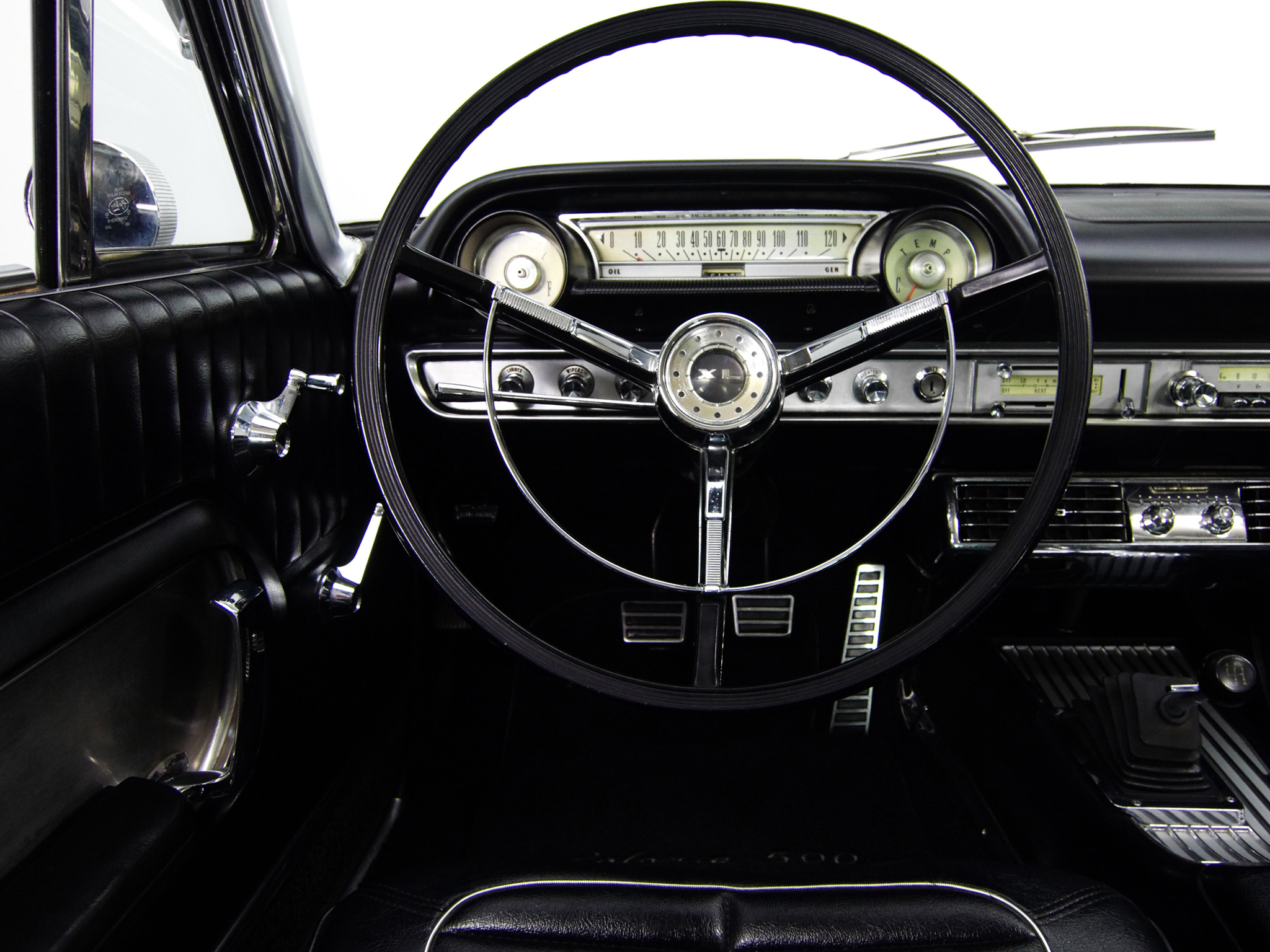 1964, Ford, Galaxie, 500, X l, Hardtop, Coupe, Classic, Interior Wallpaper