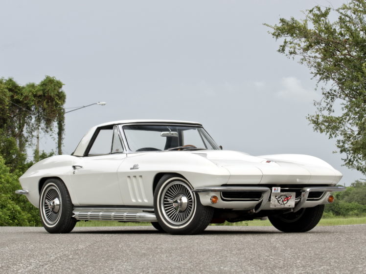 1965, Chevrolet, Corvette, Sting, Ray, L78, 396, Convertible, C 2, Supercar, Muscle, Classic HD Wallpaper Desktop Background