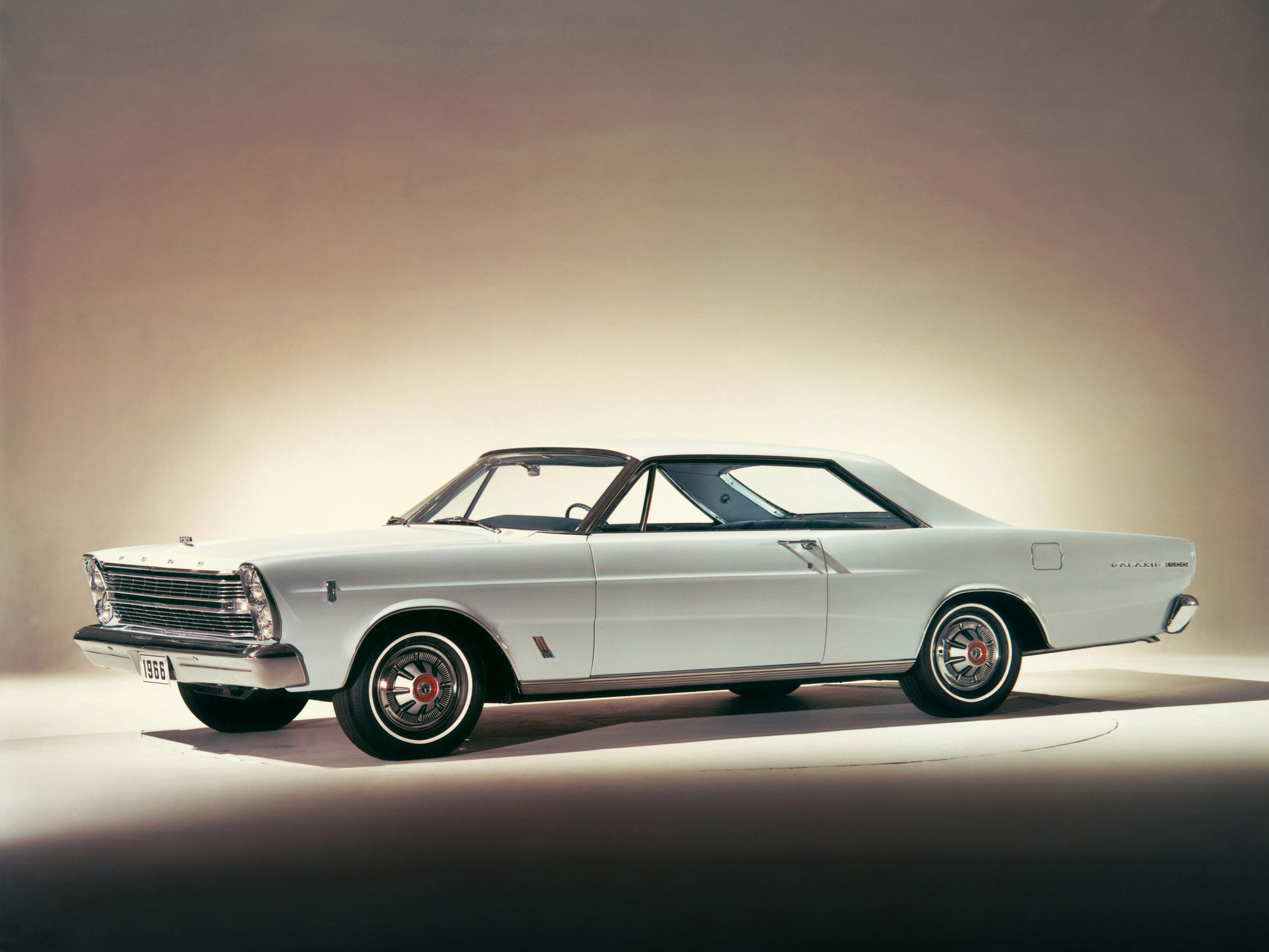 1966, Ford, Galaxie, 500, 2 door, Hardtop, Classic Wallpaper