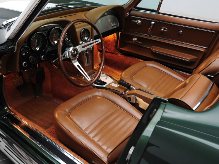 1967, Chevrolet, Corvette, Sting, Ray, L71, 427, Convertible, C 2, Supercar, Muscle, Classic, Interior HD Wallpaper Desktop Background