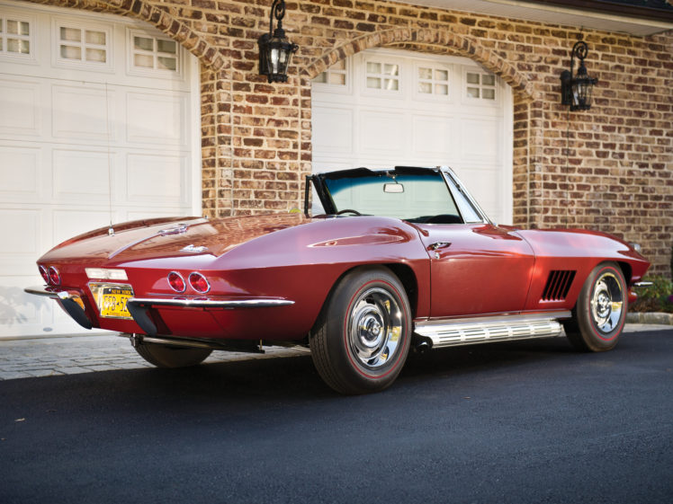 1967, Chevrolet, Corvette, Sting, Ray, L71, 427, Convertible, C 2, Supercar, Muscle, Classic, Fw HD Wallpaper Desktop Background