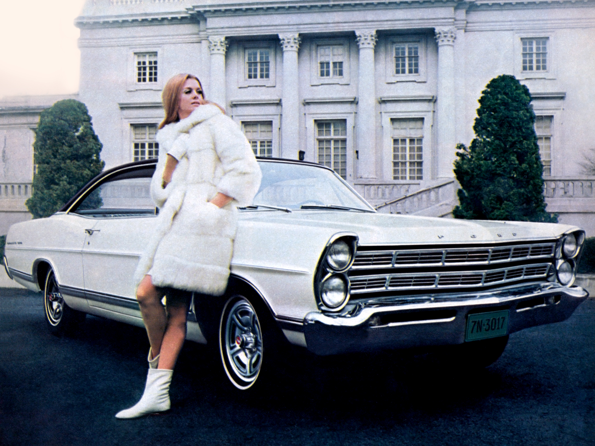 1967, Ford, Galaxie, 500, Hardtop, Coupe, Classic Wallpaper
