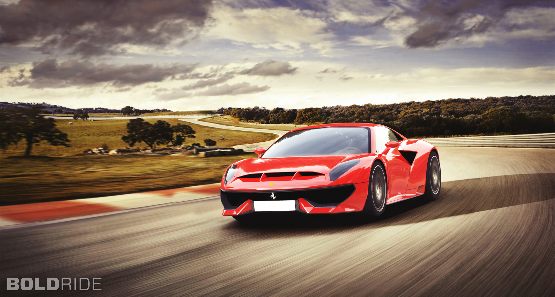 2013, Ferrari, 358, Gtb, Concept, Gr Wallpapers HD / Desktop and Mobile