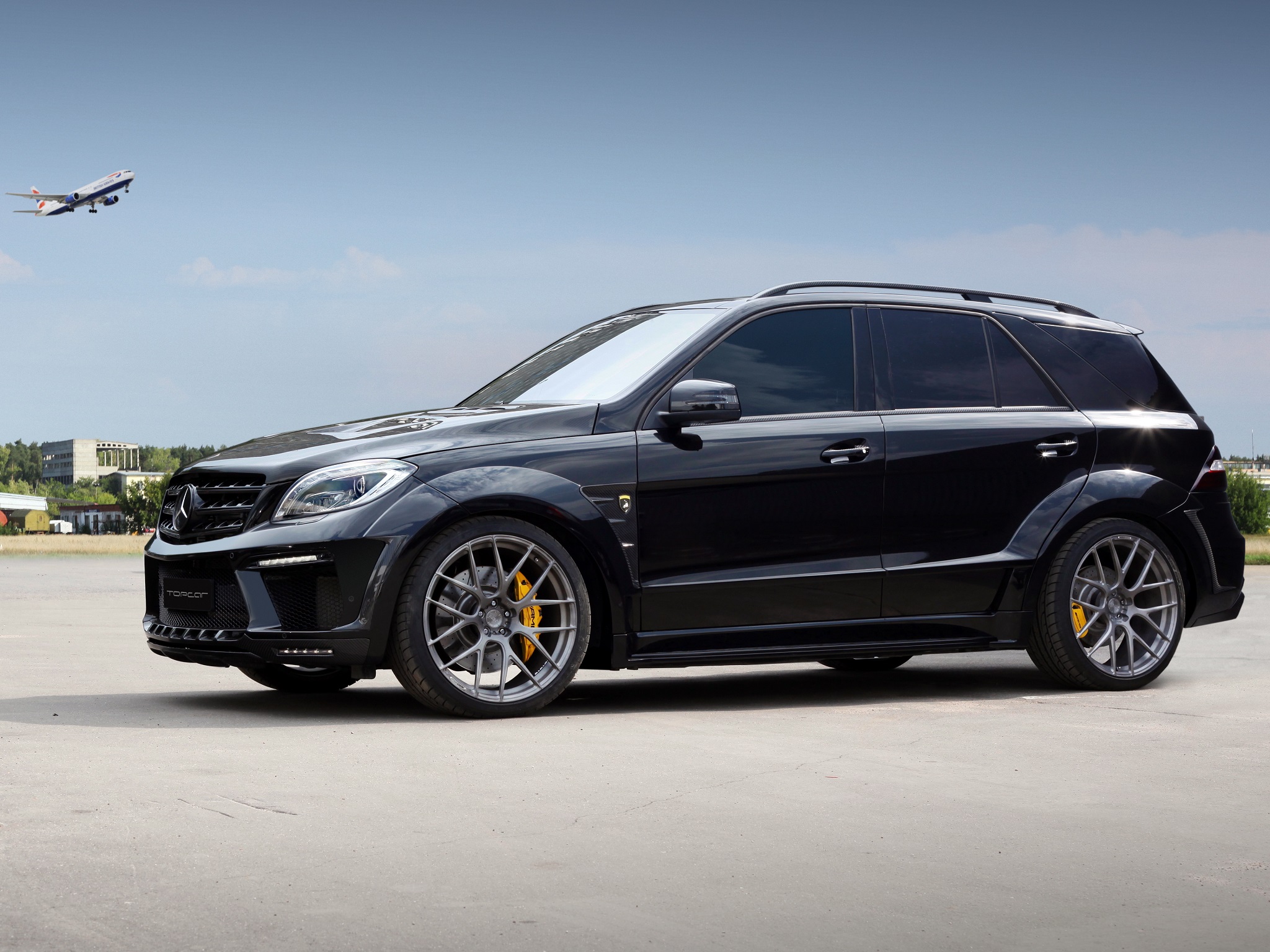 2013, Mercedes, Benz, Ml 63, Amg, Inferno, Deceptikon, W166, Suv, Tuning Wallpaper