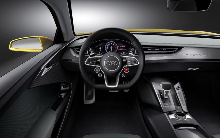 2013, Audi, Sport, Quattro, Concept, Tuning, Interior HD Wallpaper Desktop Background