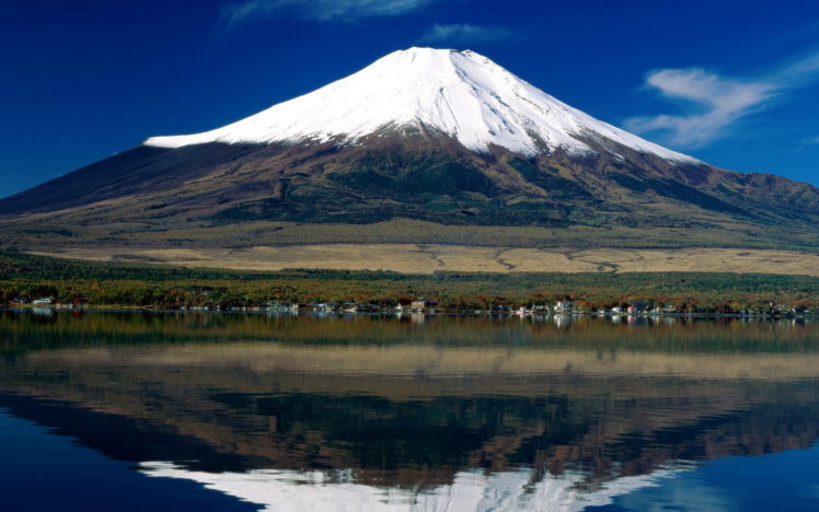 japan, Mount, Fuji, Lake, Snow HD Wallpaper Desktop Background