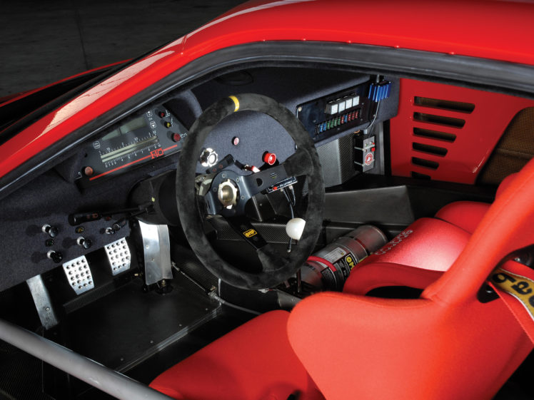 1988, Ferrari, F40, Classic, Supercar, Race, Racing, Interior HD Wallpaper Desktop Background