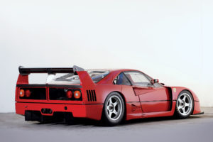 1988, Ferrari, F40, Classic, Supercar, Race, Racing