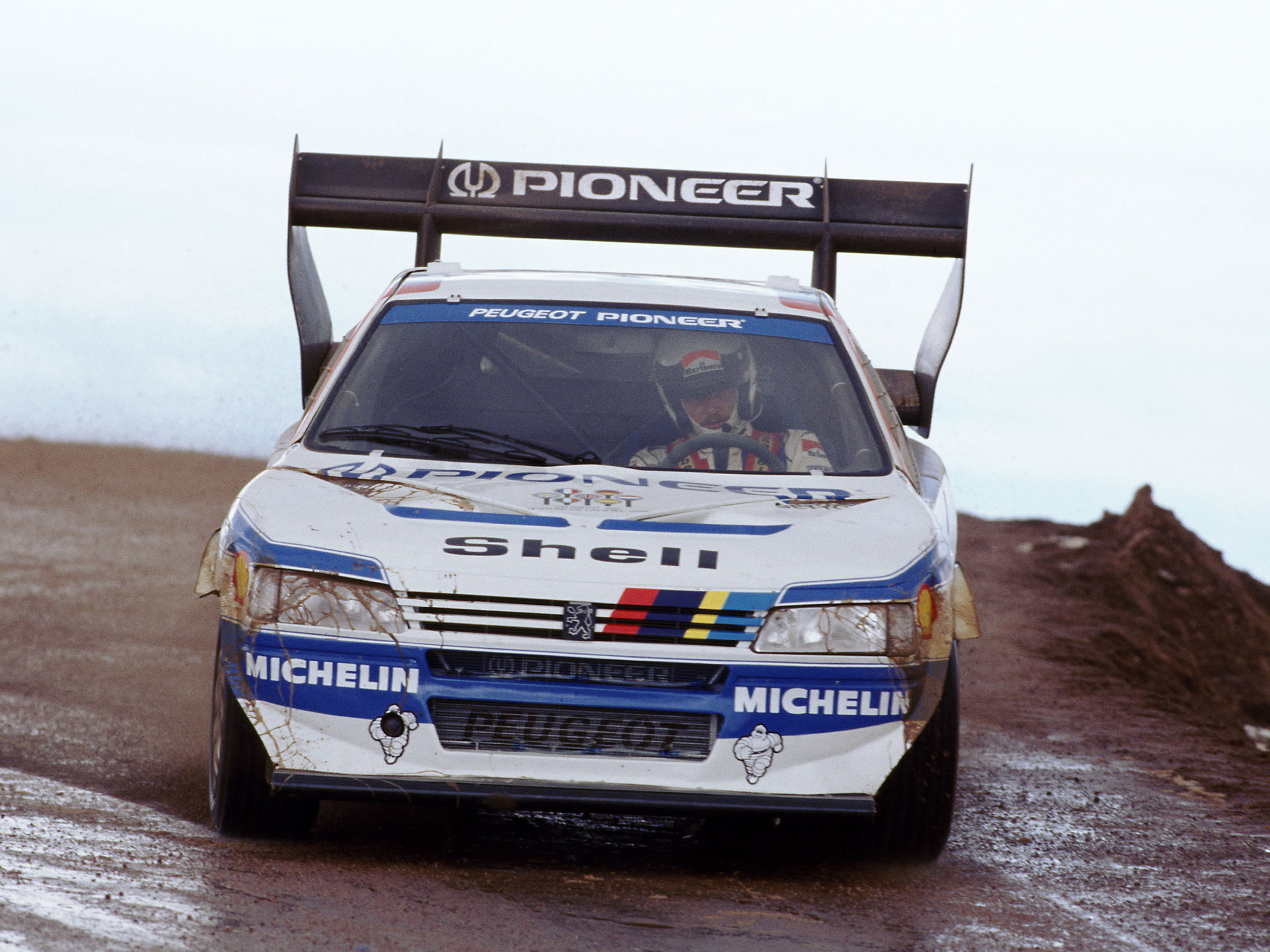 1988, Peugeot, 405, T16, G r, Pikes, Peak, Race, Racing, Dakar Wallpaper