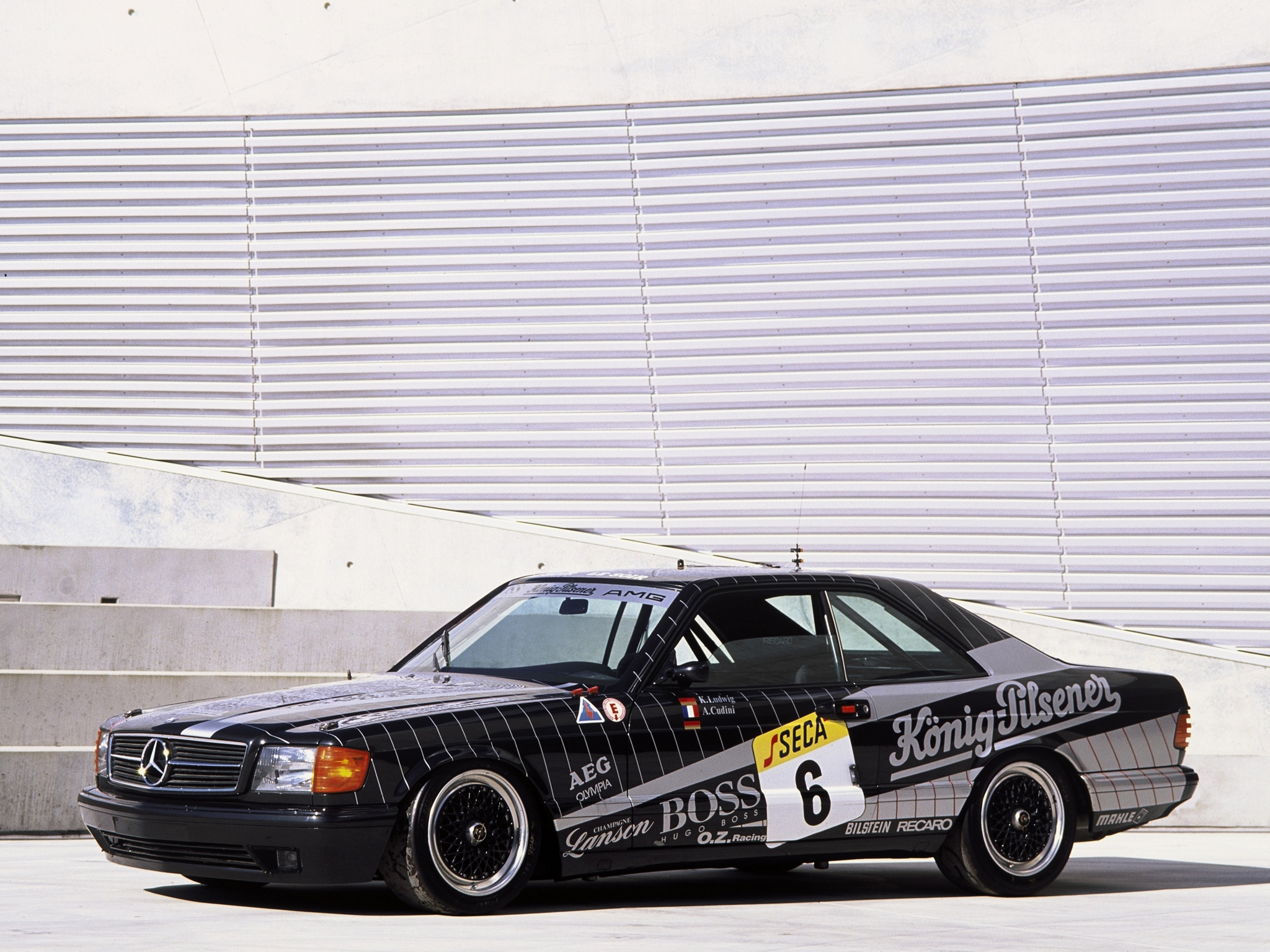 1989, Mercedes, Benz, Amg, 500, Sec, Rc126, Race, Racing Wallpaper