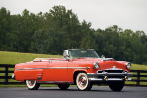1954, Mercury, Monterey, Convertible, 76di, Retro
