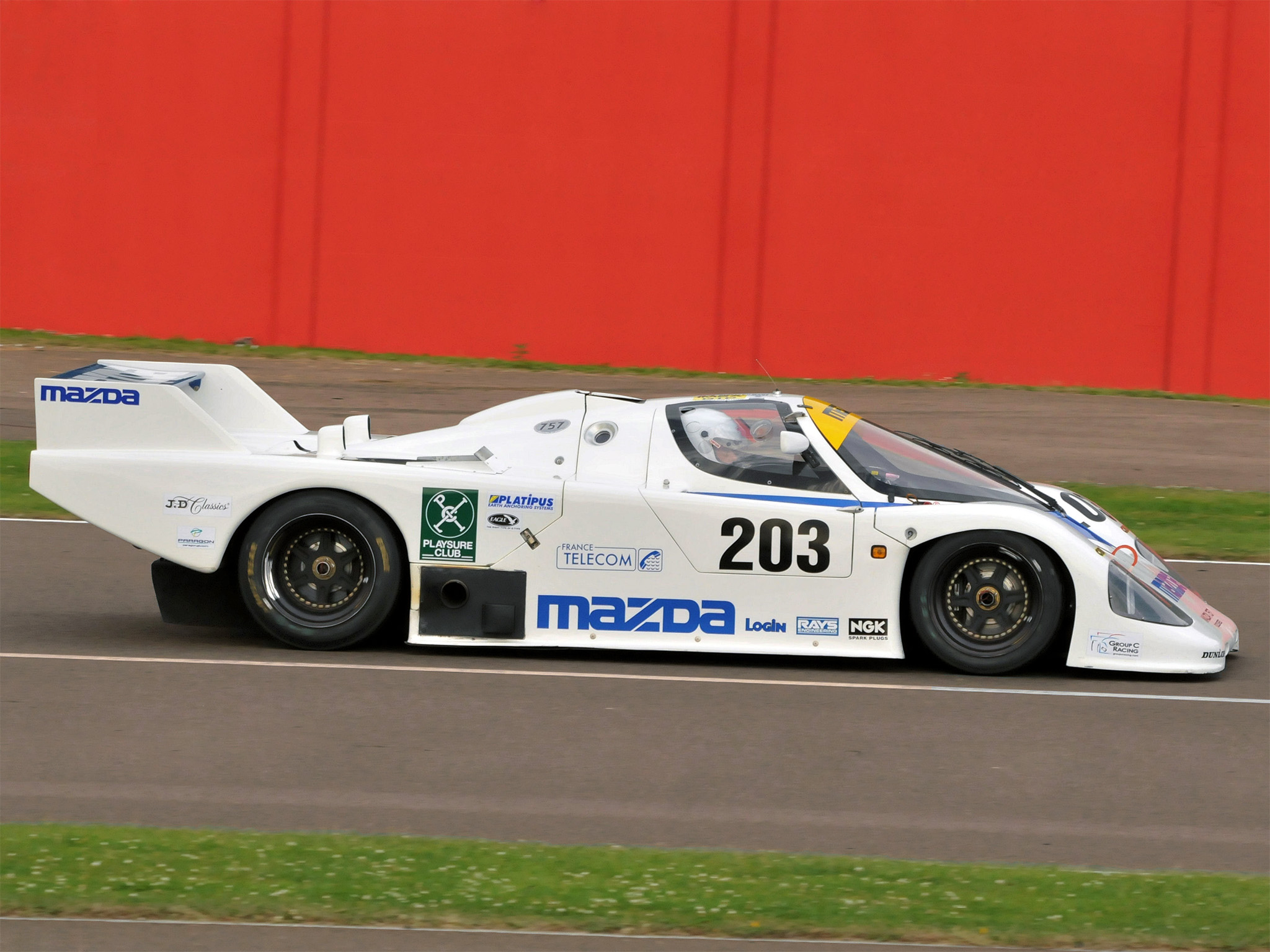 1986, Mazda, 757, Le man, Prototype, Race, Racing Wallpaper