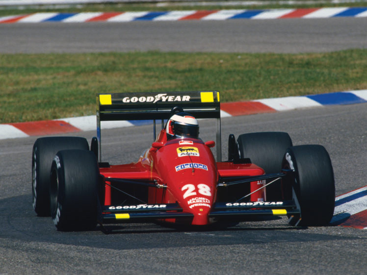 1987, Ferrari, F187, Formula, One, F 1, Race, Racing HD Wallpaper Desktop Background