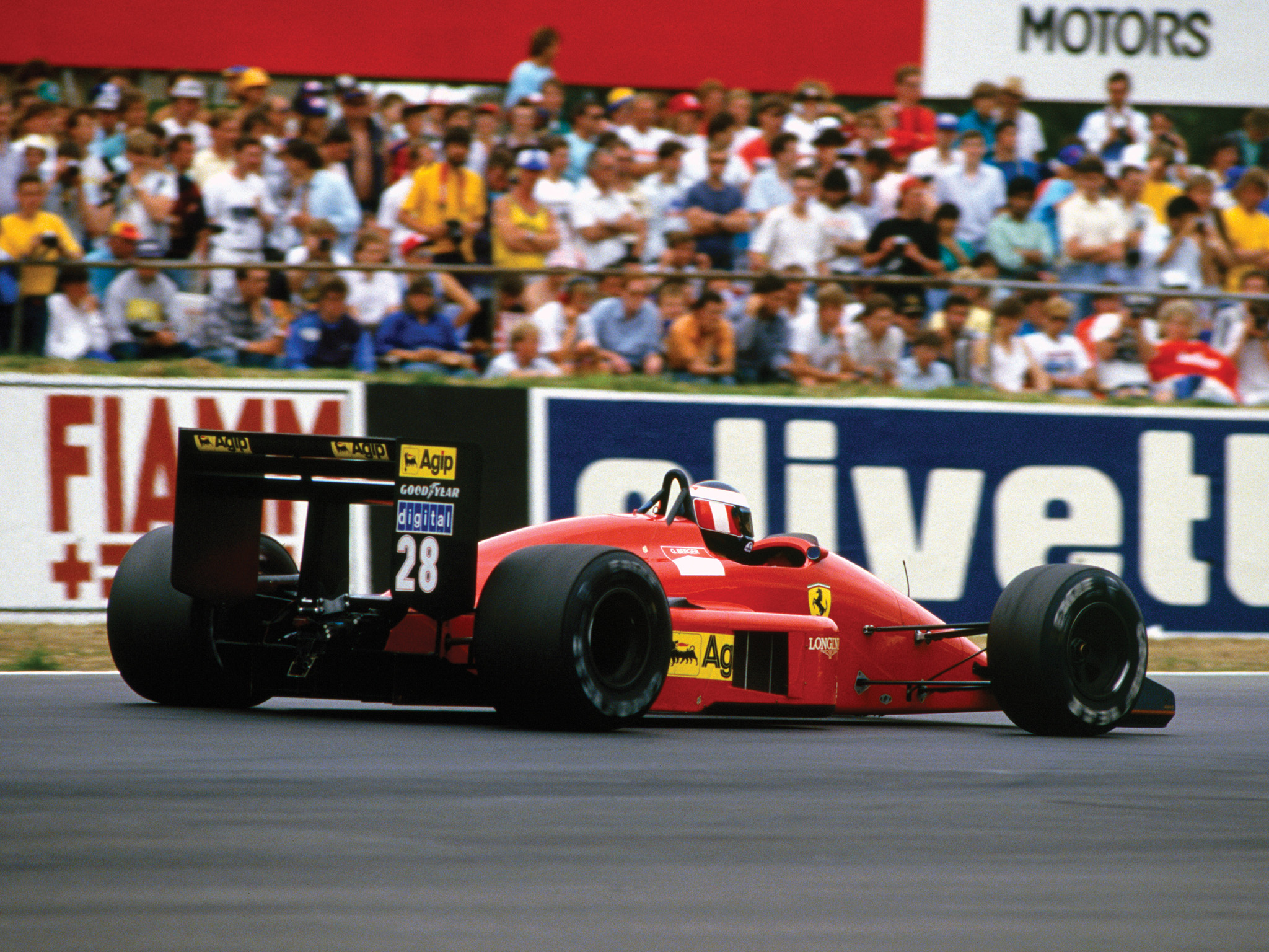 1987, Ferrari, F187, Formula, One, F 1, Race, Racing Wallpaper