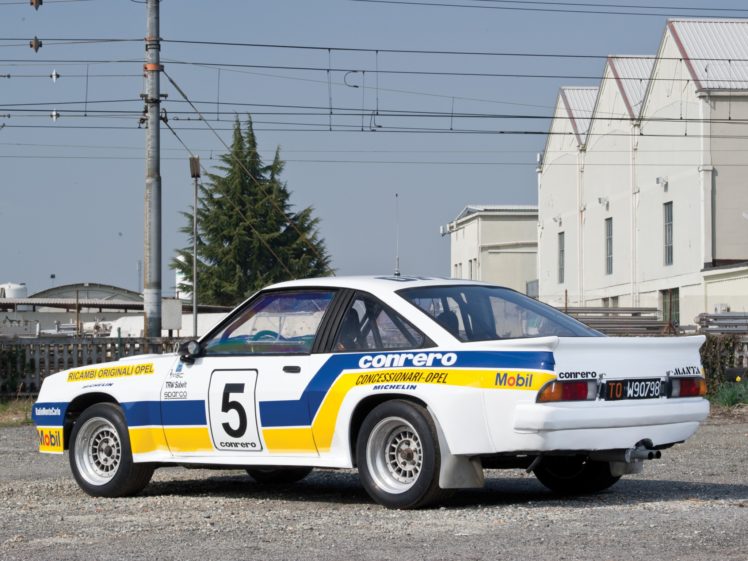 1981, Opel, Manta, 400, Group b, Rally, Race, Racing HD Wallpaper Desktop Background