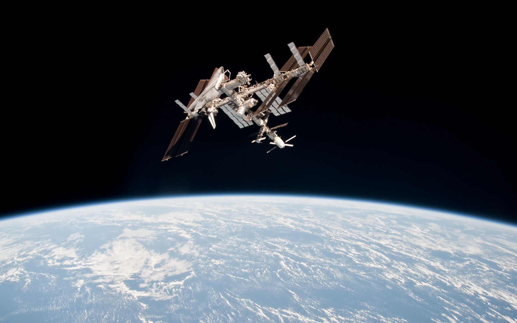 earth, From, Space Wallpaper