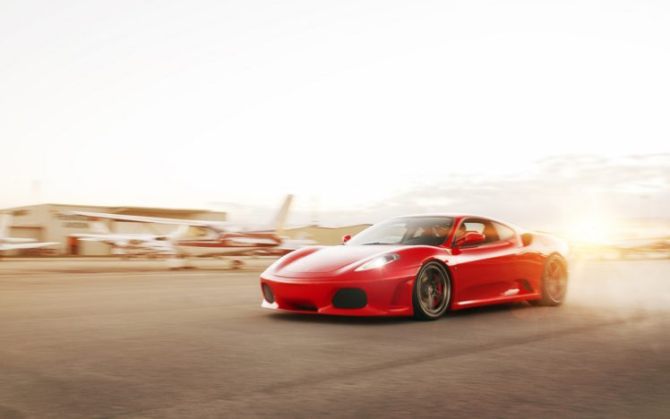 cars, Airports, Red, Cars, Ferrari, F430 HD Wallpaper Desktop Background