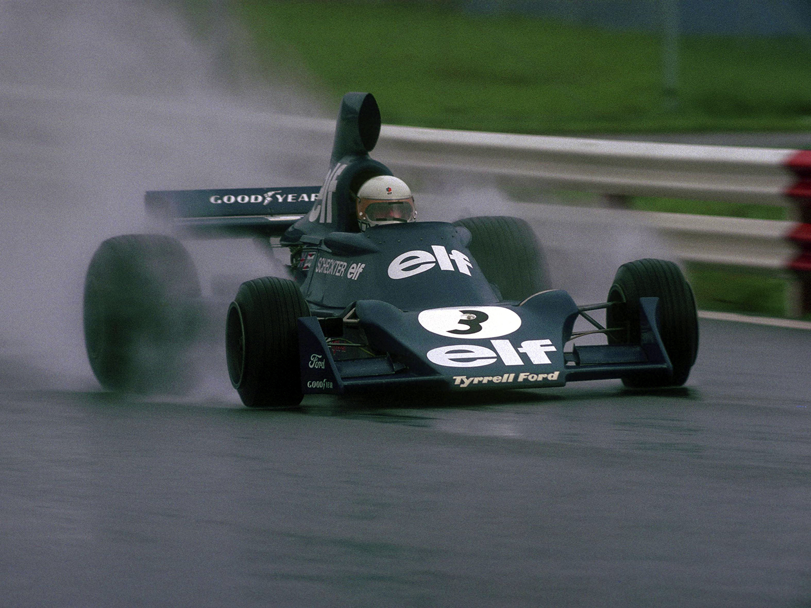 1974, Tyrrell, 007, Formula, One, F 1, Race, Racing Wallpaper