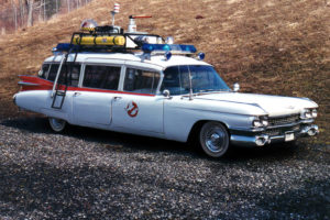 1984, Cadillac, Miller, Meteor, Ectomobile, Ghostbusters, Movies, Ambulance, Emergency, Custom