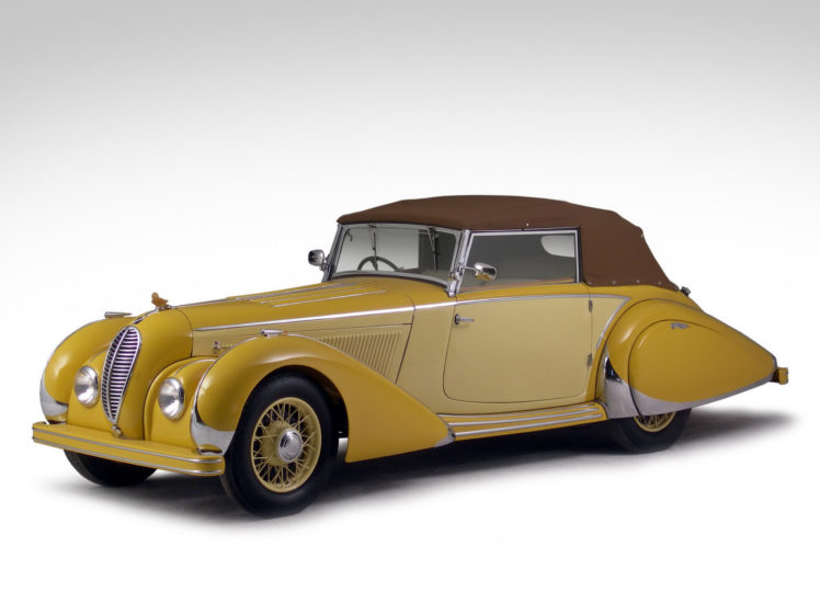 1935, Talbot, Lago, T120, Cabriolet, Retro HD Wallpaper Desktop Background