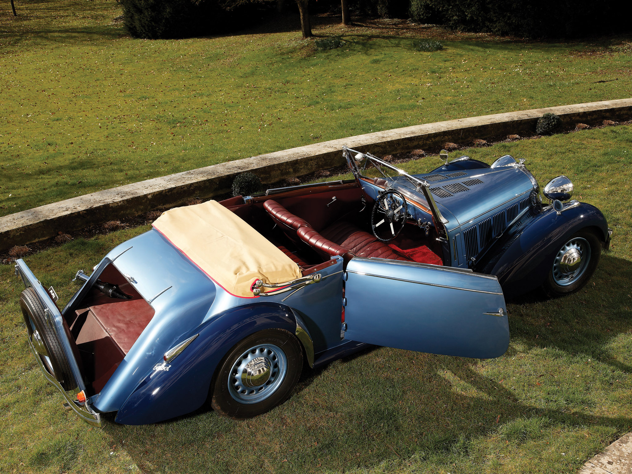 1938, Talbot, Lago, T23, Mayor, Cabriolet, Luxury, Retro, Interior Wallpaper