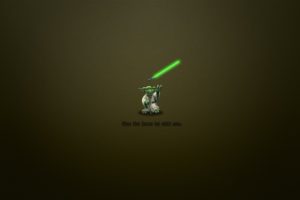 minimalistic, Yoda