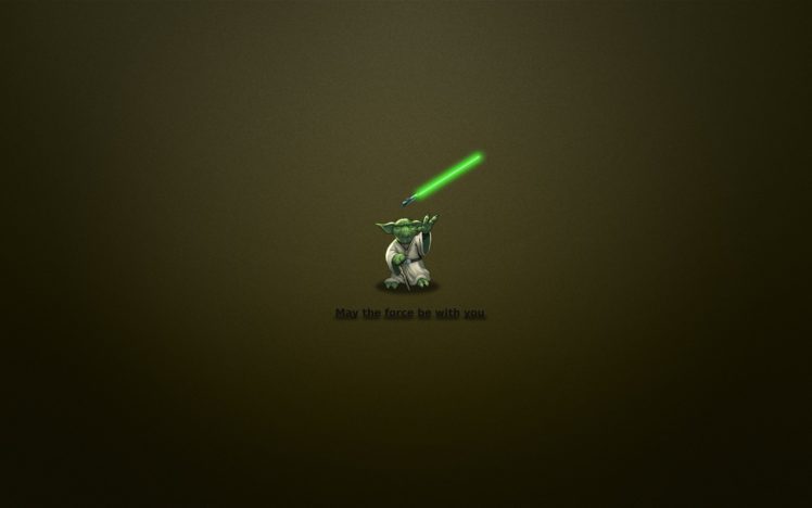 minimalistic, Yoda HD Wallpaper Desktop Background