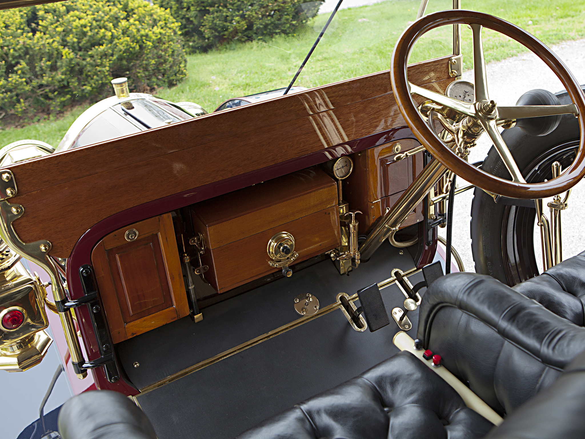 1910, Pierce, Arrow, Model 48, Touring, Retro, Interior Wallpaper