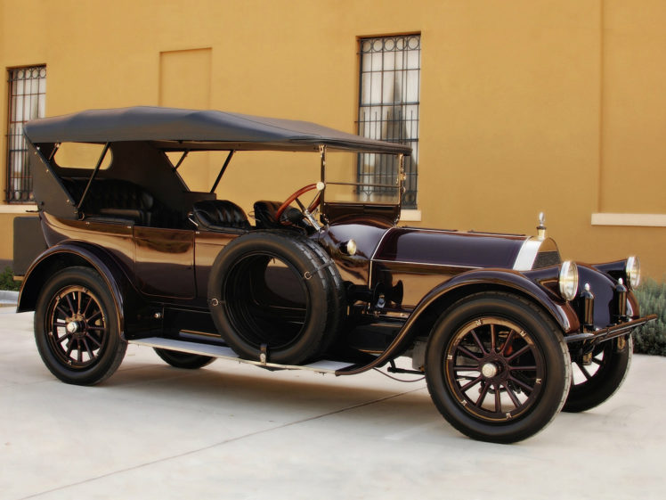 1915, Pierce, Arrow, Model 48, 7 passenger, Touring, Retro HD Wallpaper Desktop Background