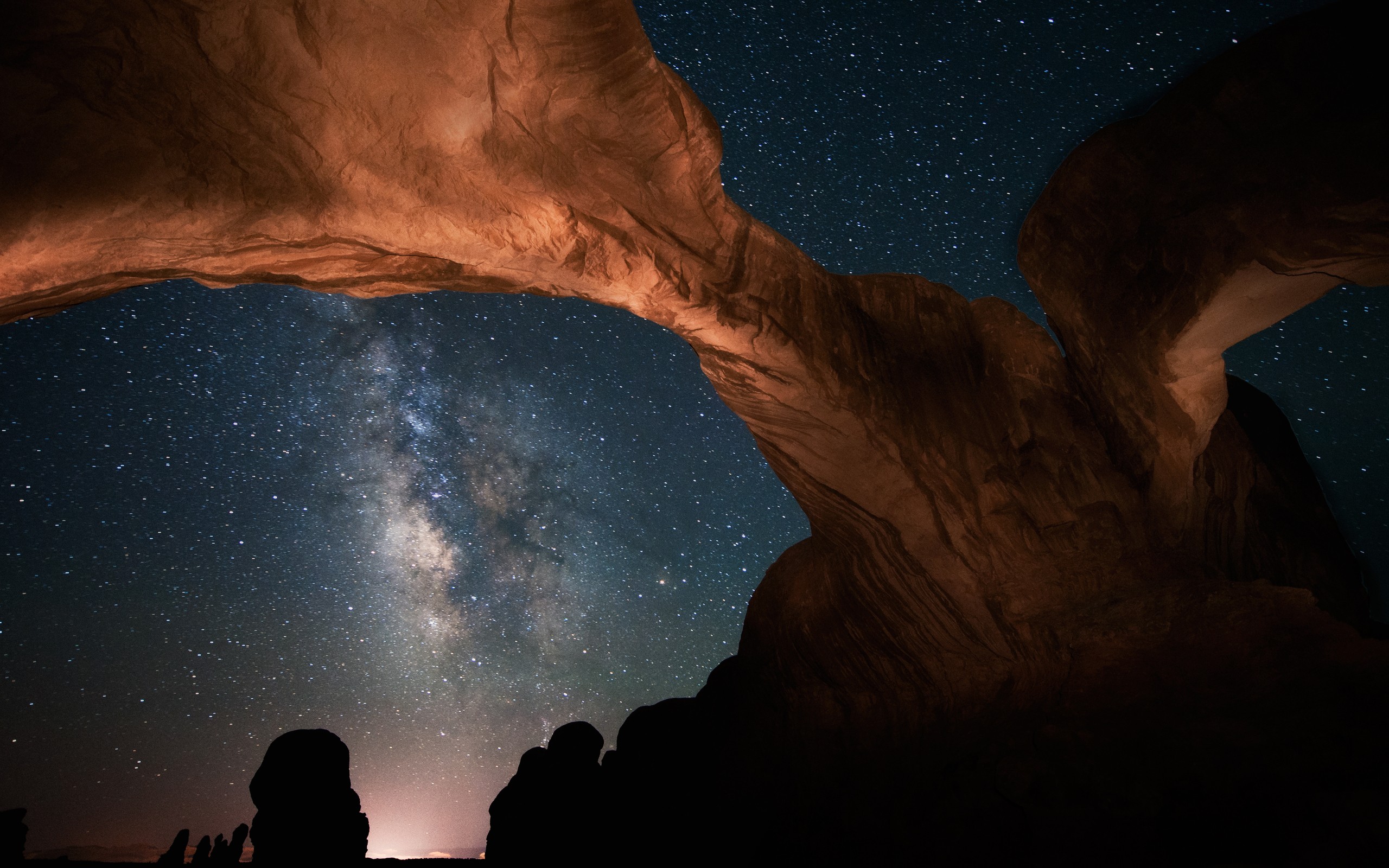 stars, Rock, Skyscapes Wallpaper