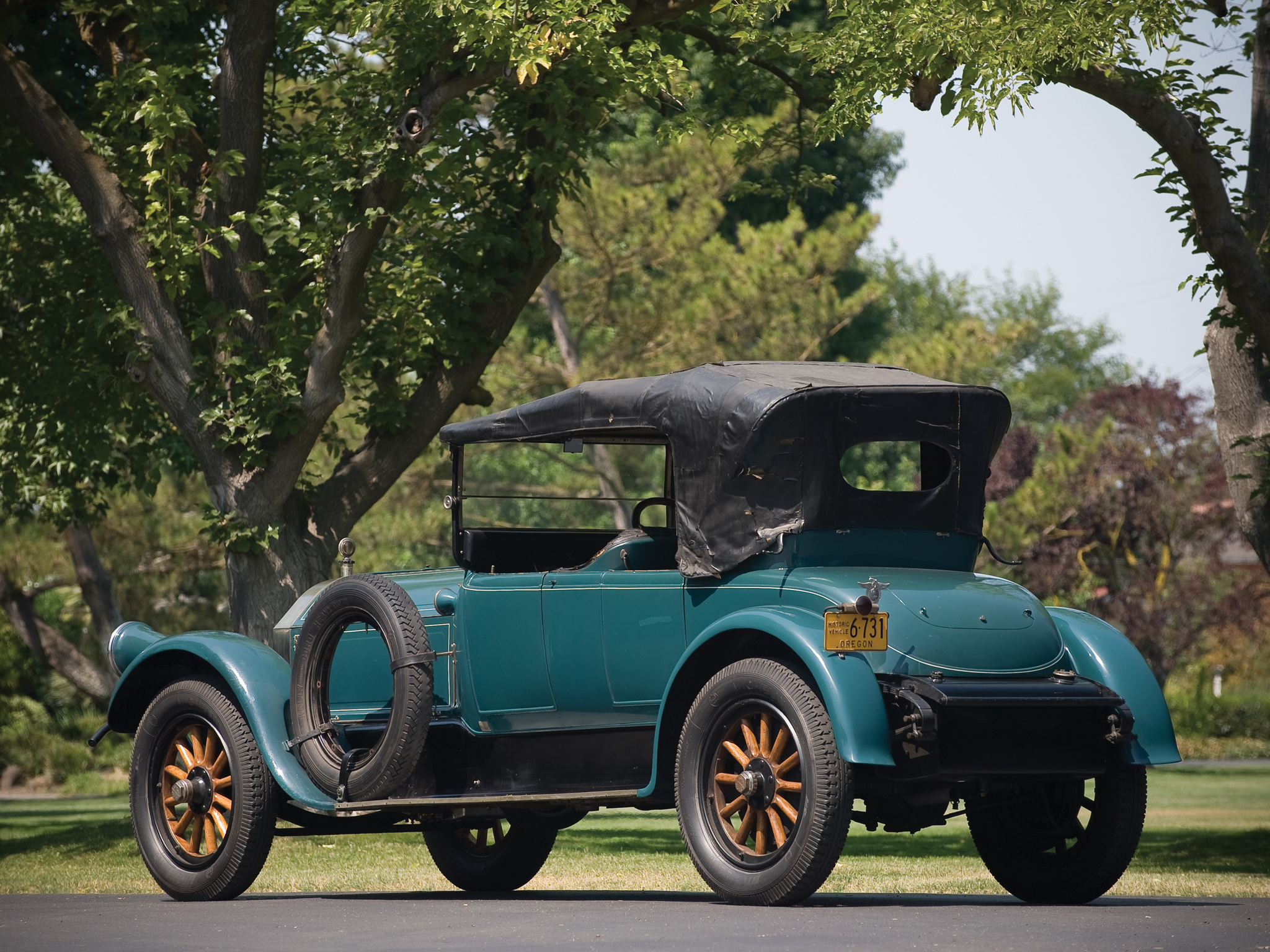 1918, Pierce, Arrow, Model 66, A, Roadster, Retro Wallpaper