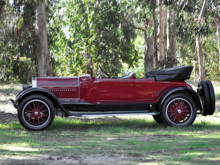 1919, Pierce, Arrow, Model 48, 4 passenger, Roadster, Retro HD Wallpaper Desktop Background