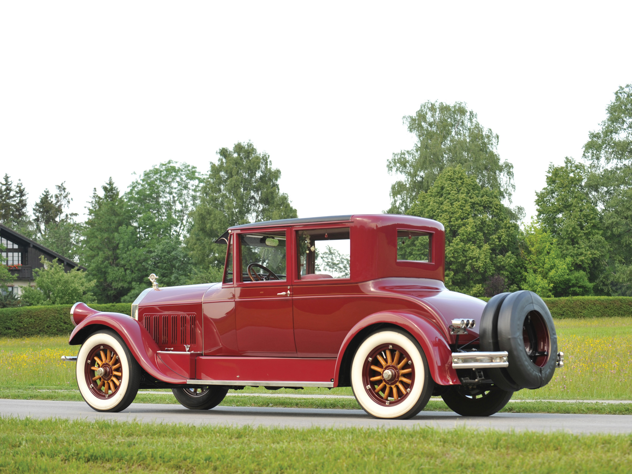 1927, Pierce, Arrow, Model 36, Coupe, Retro Wallpaper