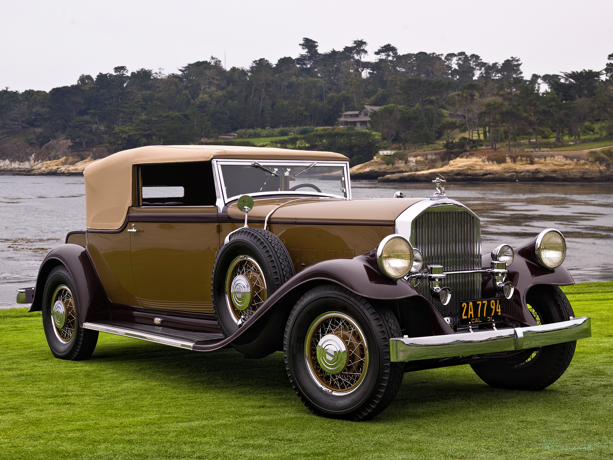 1931, Pierce, Arrow, Model 41, Convertible, Victoria, Lebaron, Retro