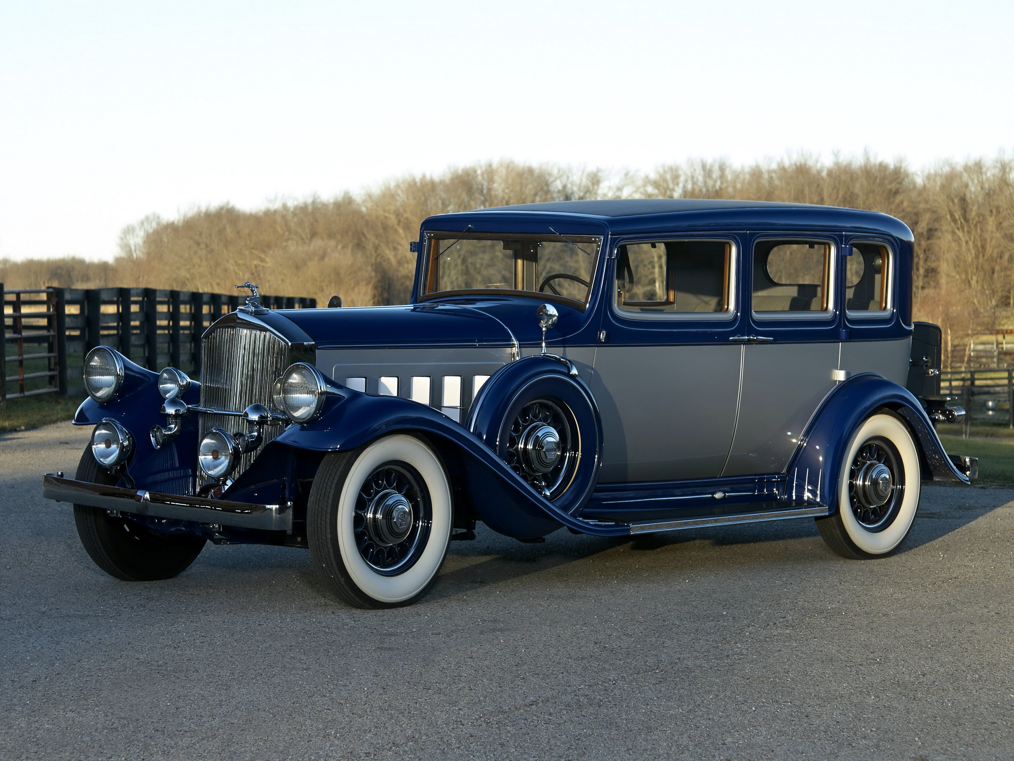 1932, Pierce, Arrow, Twelve, Model 53, Touring, Sedan, Retro, Luxury Wallpaper