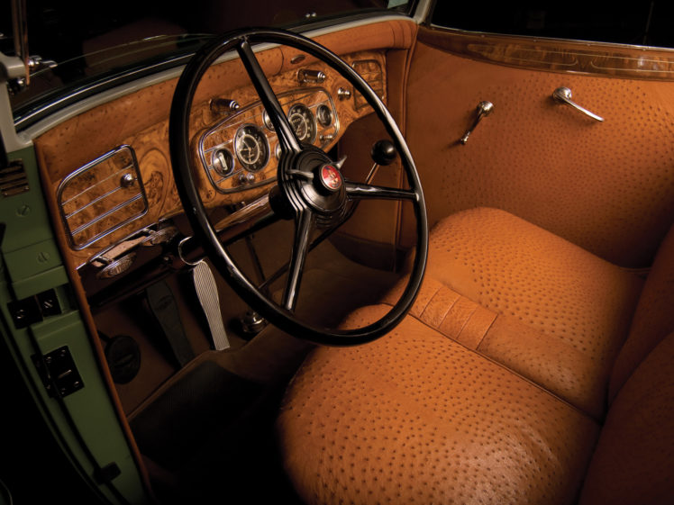 1933, Pierce, Arrow, Twelve, Convertible, Sedan, Model 1242, Retro, Luxury, Interior HD Wallpaper Desktop Background