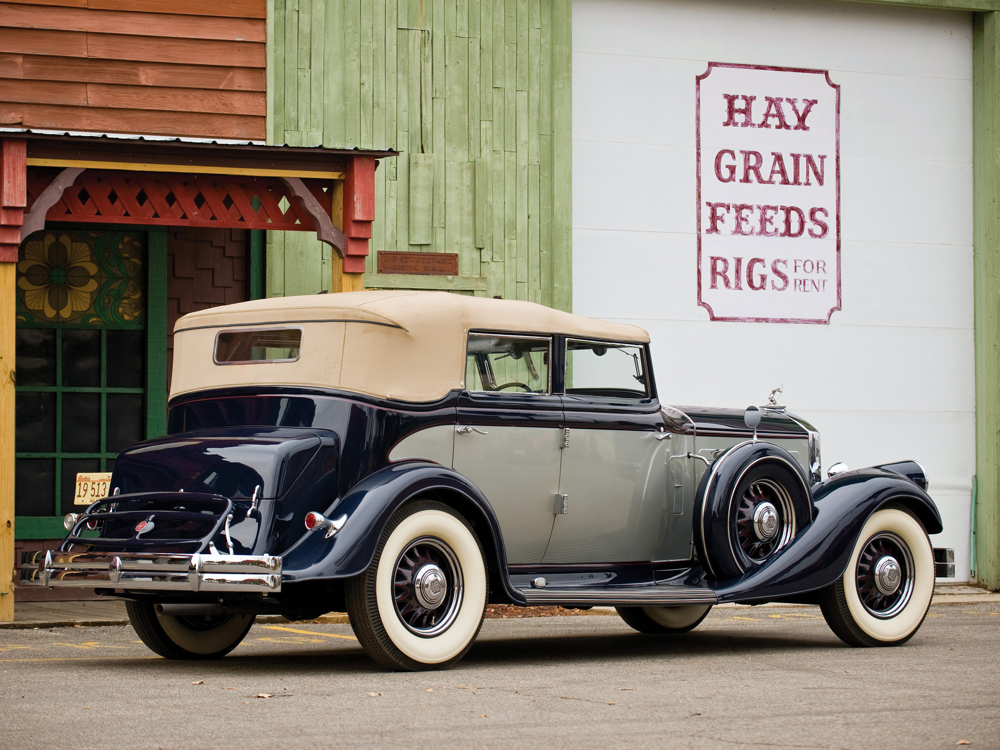 1933, Pierce, Arrow, Twelve, Convertible, Sedan, Model 1242, Retro, Luxury Wallpaper