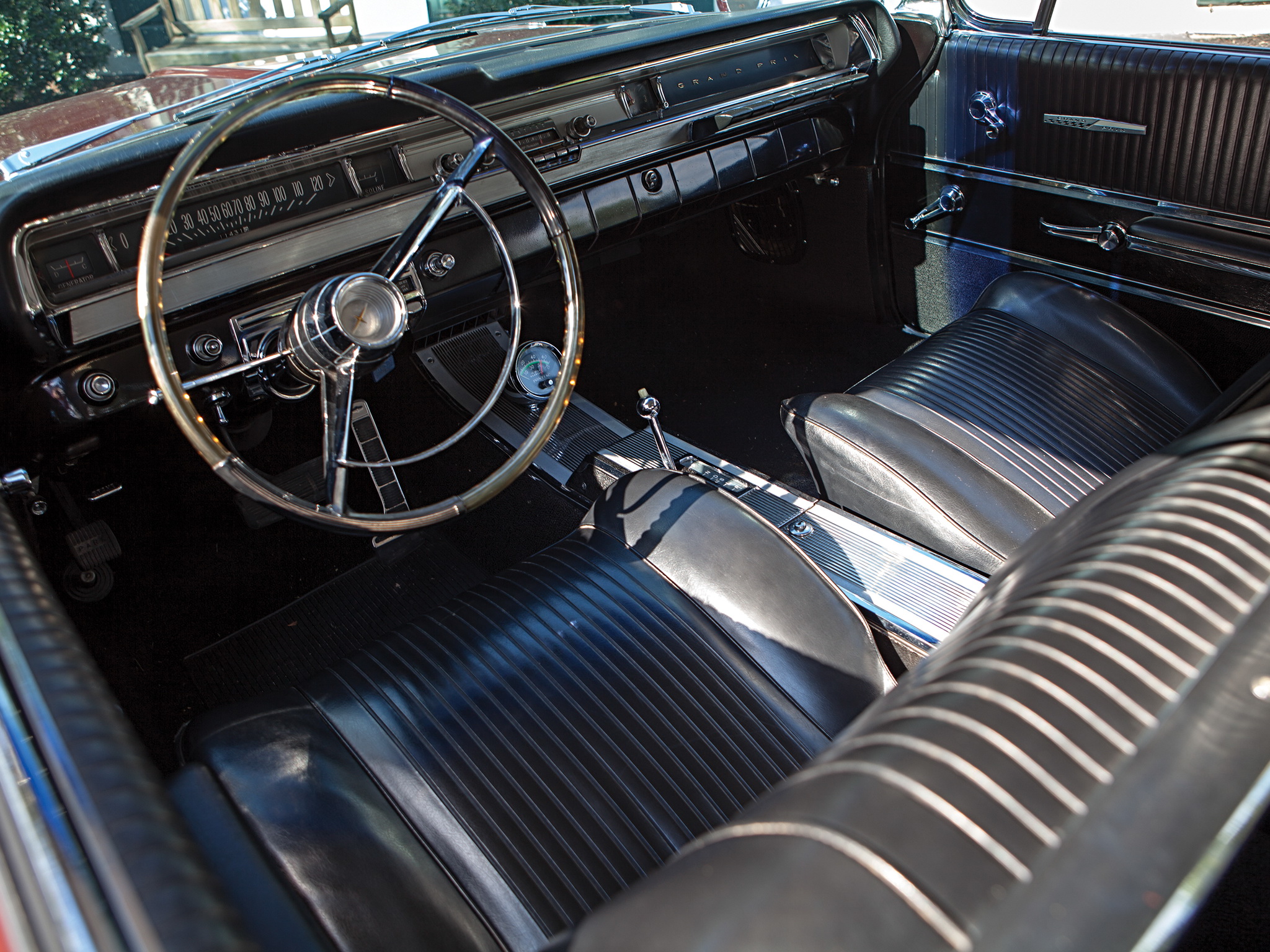 1962, Pontiac, Grand, Prix, 2947, Classic, Interior Wallpaper