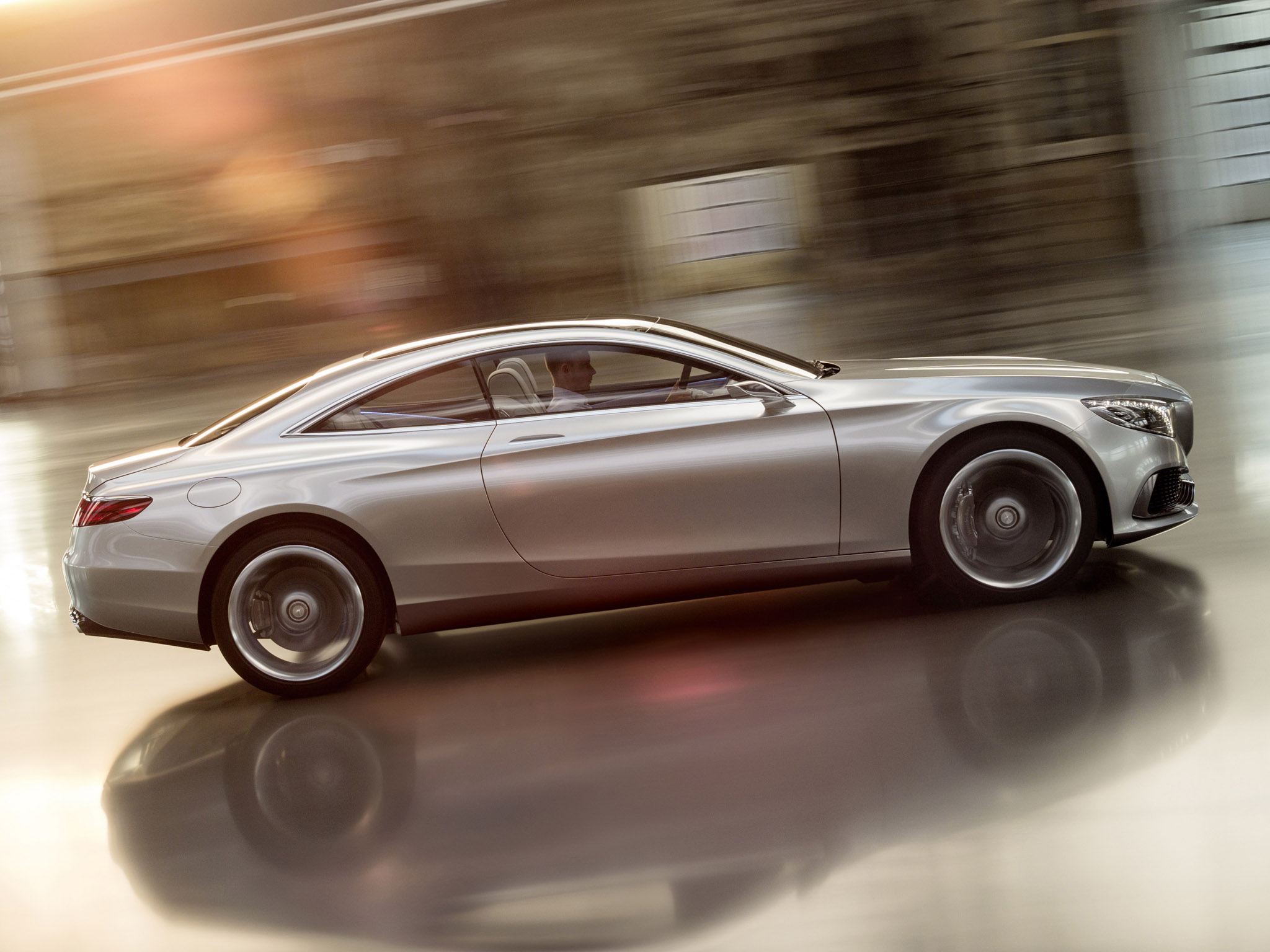 2013, Mercedes, Benz, S class, Coupe, Concept Wallpaper