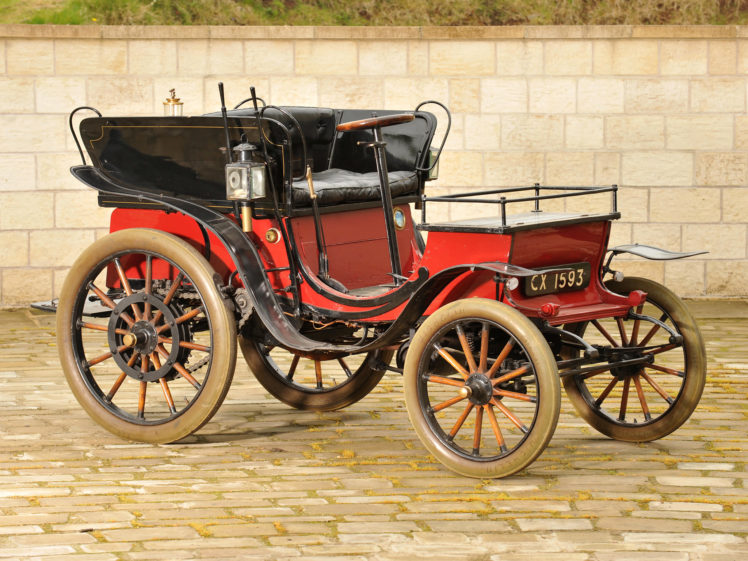 1901, Stirling, 5 hp, Dos a dos, Light, Dog, Cart, Retro HD Wallpaper Desktop Background