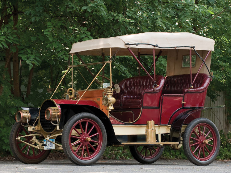 1906, Franklin, Model g, Touring, Retro HD Wallpaper Desktop Background