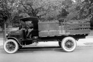 1920, Duplex, Stake, Truck, Retro
