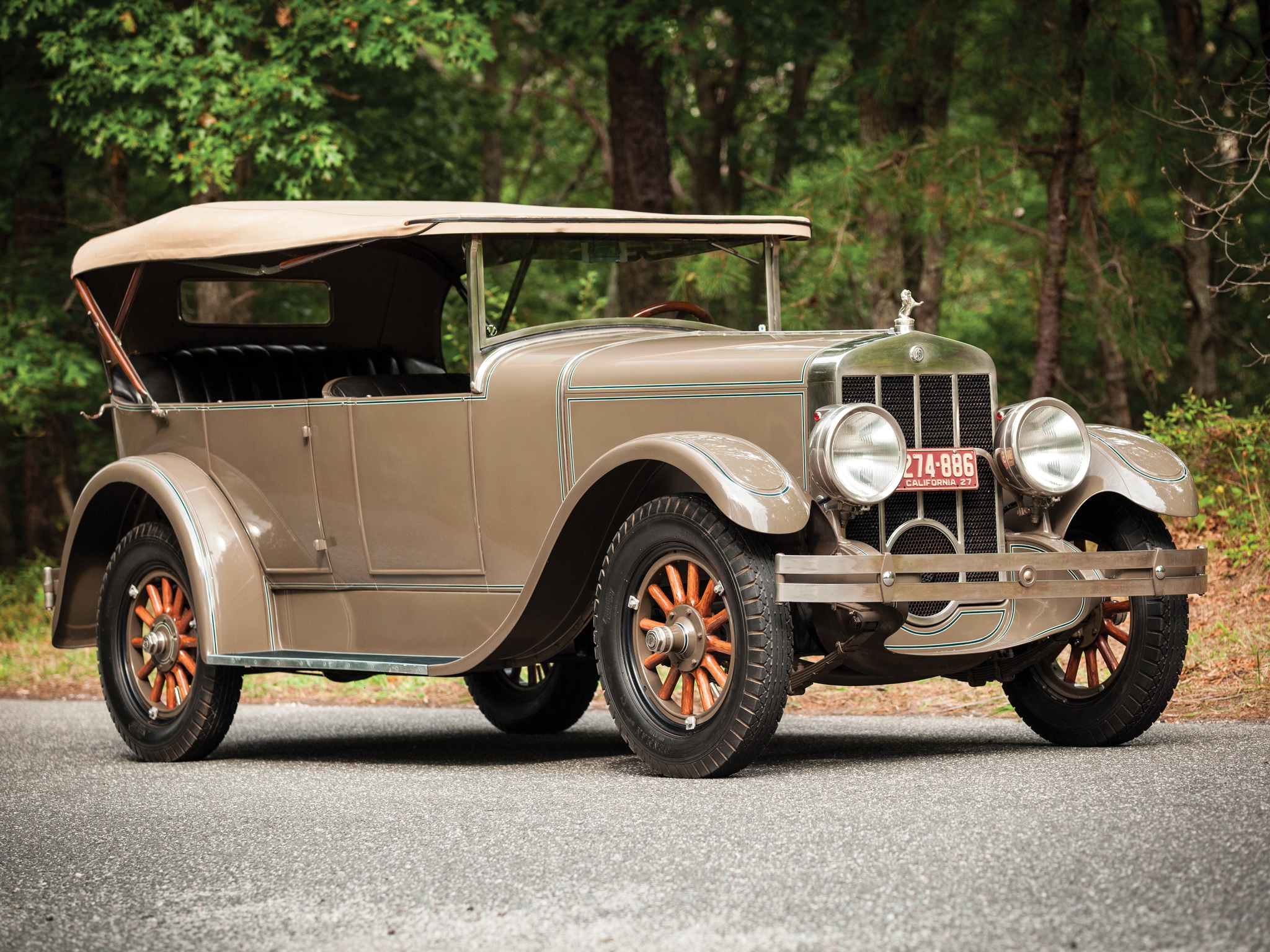 1927, Franklin, Model 11b, Sport, Touring, Retro Wallpaper