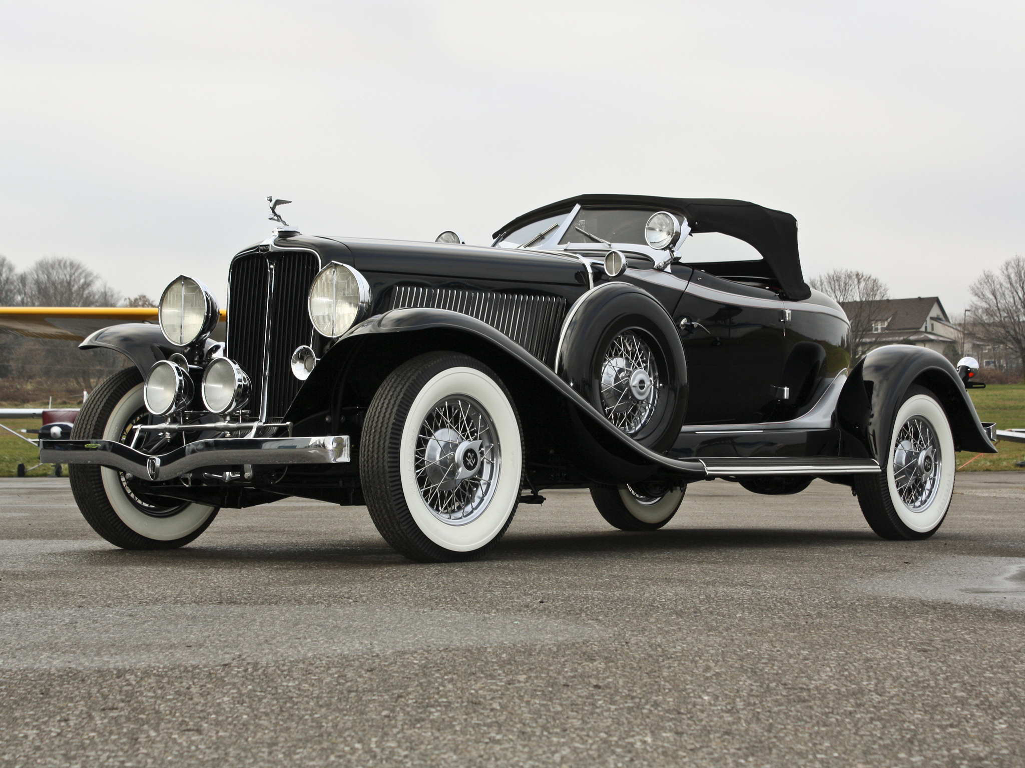 1932, Auburn, V12, 160a, Speedster, Luxury, Retro Wallpaper